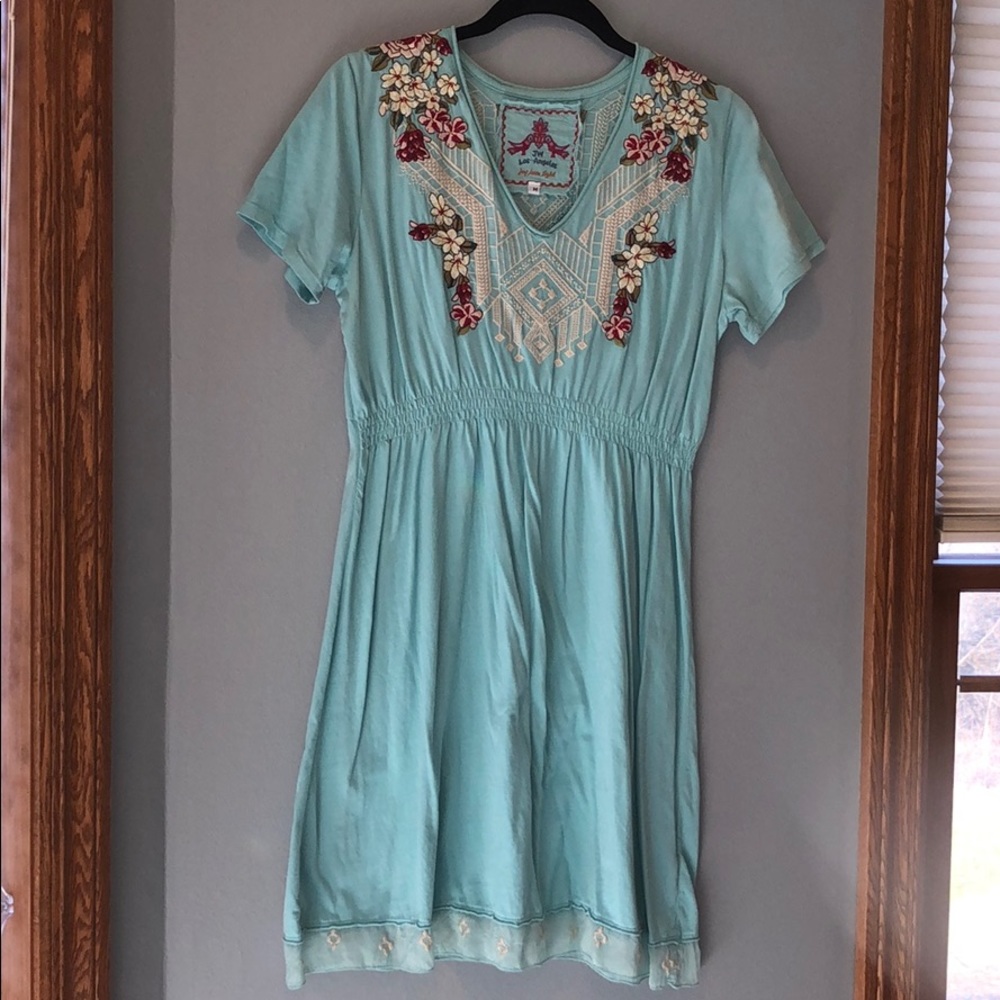 Johnny Was Light blue dress/tunic